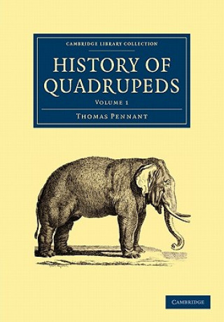 Carte History of Quadrupeds Thomas Pennant
