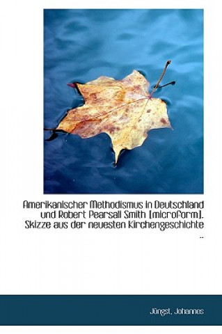 Kniha Amerikanischer Methodismus in Deutschland Und Robert Pearsall Smith [Microform]. Skizze Aus Der Neue Jüngst
