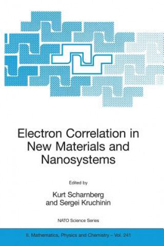 Könyv Electron Correlation in New Materials and Nanosystems Kurt