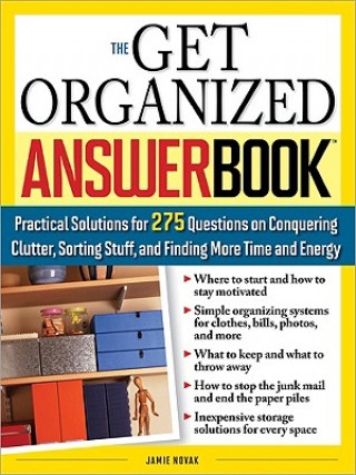 Knjiga Get Organized Answer Book Jamie Novak