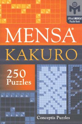 Книга Mensa Kakuro Conceptis Puzzles