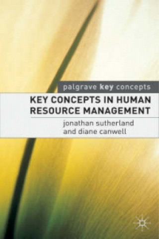 Carte Key Concepts in Human Resource Management Jon Sutherland