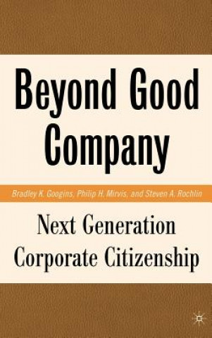 Libro Beyond Good Company Bradley Googins