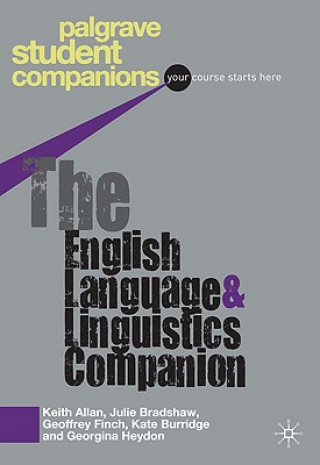 Kniha English Language and Linguistics Companion Geoffrey Finch