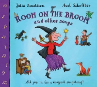 Könyv Room on the Broom and Other Songs Book and CD Jean Donaldson