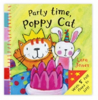 Βιβλίο Poppy Cat Peekaboos: Party Time, Poppy Cat Lara Lara