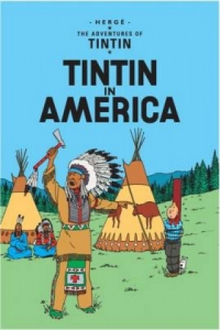 Książka Tintin in America Hergé