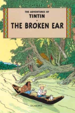 Kniha Broken Ear Hergé