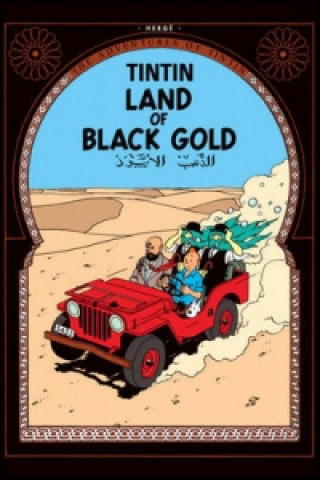 Kniha Land of Black Gold Hergé