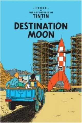 Book Destination Moon Hergé
