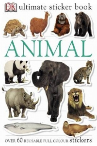 Книга Animals Ultimate Sticker Book DK