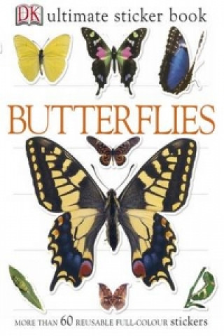 Libro Butterflies Ultimate Sticker Book DK