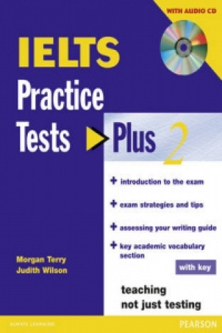 Könyv IELTS Practice Tests Plus 2 with key and CD Pack Judith Wilson