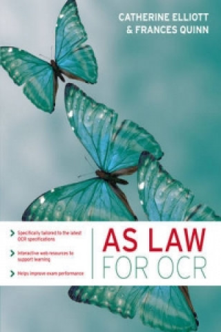 Kniha AS Law for OCR Catherine Elliott