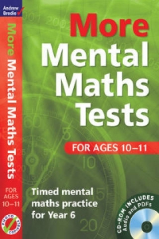 Kniha More Mental Maths Tests for Ages 10-11 Andrew Brodie
