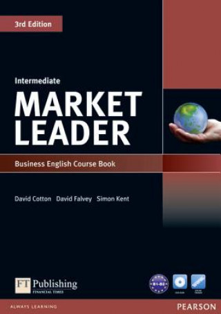 Kniha Market Leader 3rd Edition Intermediate Coursebook & DVD-Rom Pack David Cotton