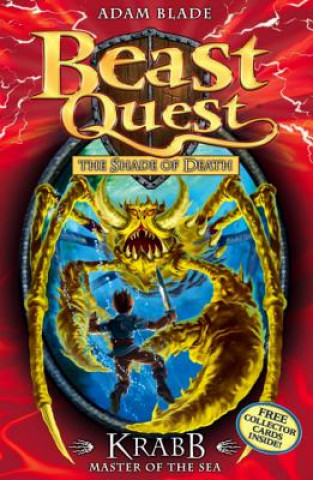 Kniha Beast Quest: Krabb Master of the Sea Adam Blade