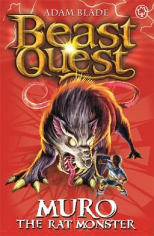 Kniha Beast Quest: Muro the Rat Monster Adam Blade