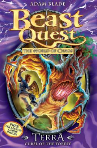 Kniha Beast Quest: Terra, Curse of the Forest Adam Blade