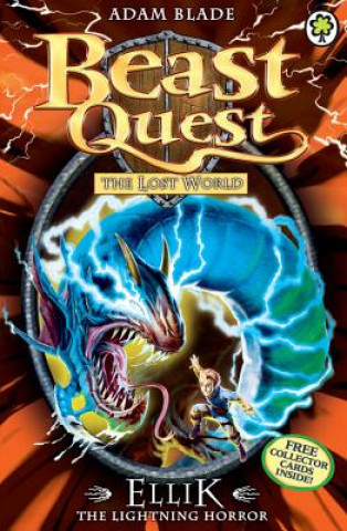 Carte Beast Quest: Ellik the Lightning Horror Adam Blade