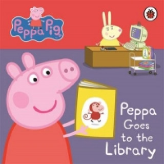 Knjiga Peppa Pig: Peppa Goes to the Library: My First Storybook Peppa Pig