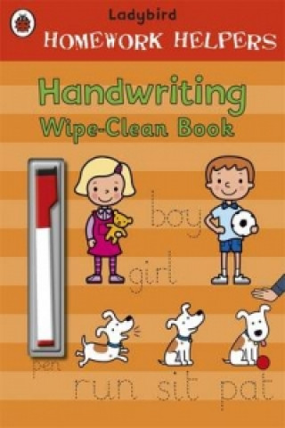 Książka Ladybird Homework Helpers: Handwriting Wipe-Clean Book 