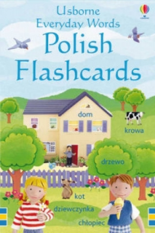 Nyomtatványok Everyday Words in Polish Flashcards Usborne