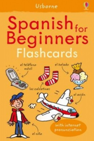Tlačovina Spanish for Beginners Flashcards Susan Meredith