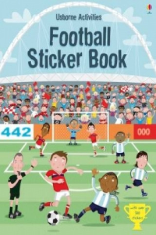 Книга Football Sticker Book Paul Nicholls