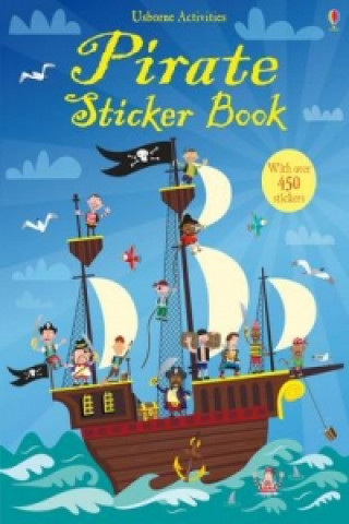 Книга Pirate Sticker Book Fiona Watt