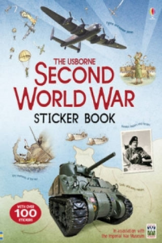 Carte Second World War Sticker Book Alex Frith