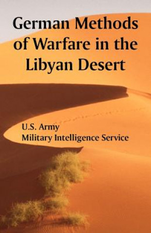 Carte German Methods of Warfare in the Libyan Desert Army U.S.