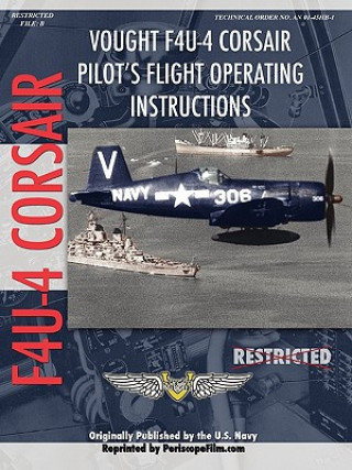 Carte Vought F4U-4 Corsair Fighter Pilot's Flight Manual Periscope Film.com