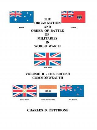 Livre Organization and Order of Battle of Militaries in World War II Charles D. Pettibone