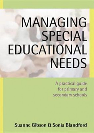 Kniha Managing Special Educational Needs Suanne Gibson