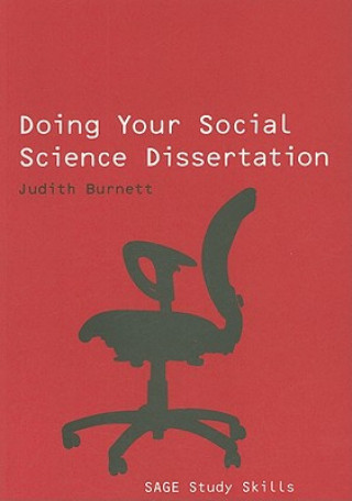Kniha Doing Your Social Science Dissertation Judith Burnett