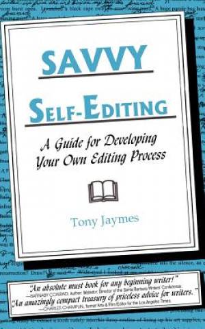 Livre Savvy Self-Editing Tony Jaymes