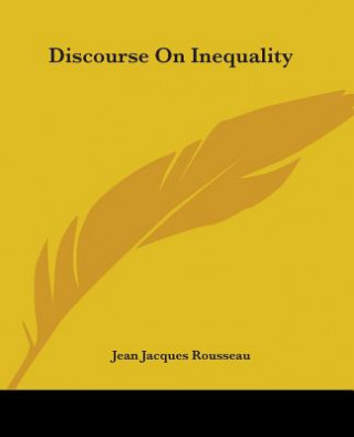 Carte Discourse on Inequality Jean-Jacques Rousseau