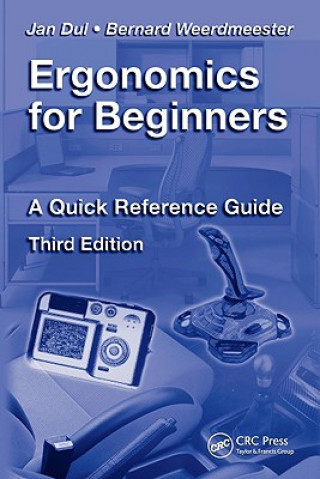 Könyv Ergonomics for Beginners Jan Dul