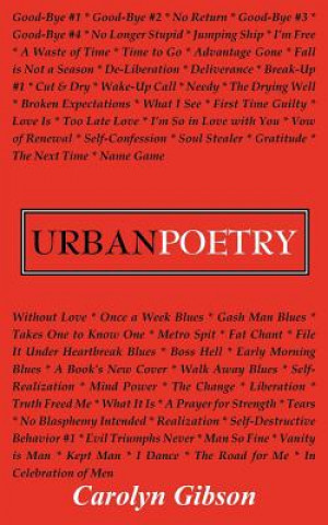 Carte Urban Poetry Carolyn Gibson