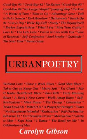 Βιβλίο Urban Poetry Carolyn Gibson