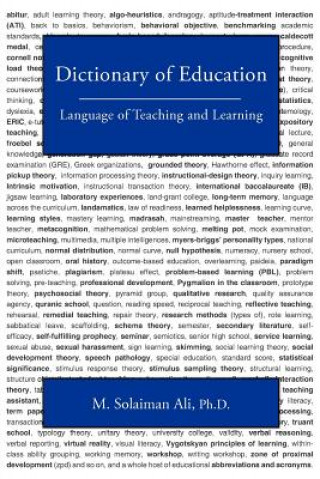 Buch Dictionary of Education M. Solaiman Ali Ph.D.
