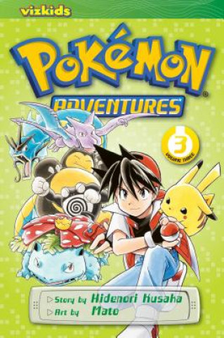 Książka Pokemon Adventures (Red and Blue), Vol. 3 Hidenori Kusaka