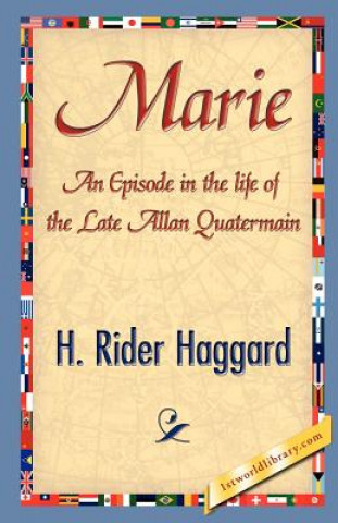 Knjiga Marie Sir H Rider Haggard