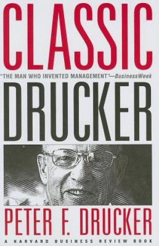 Buch Classic Drucker Peter Ferdinand Drucker