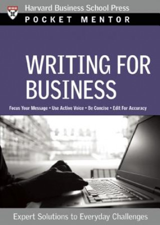 Libro Writing for Business Harvard Bus Sc