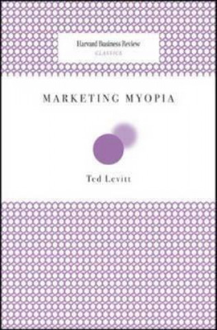 Kniha Marketing Myopia Theodore Levitt