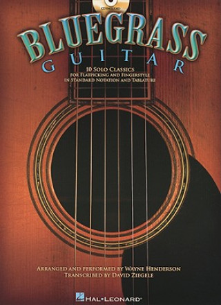 Kniha Bluegrass Guitar 