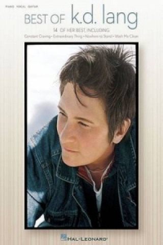 Kniha Best of k.d. Lang 