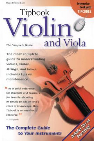Kniha Tipbook Violin and Viola Hugo Pinksterboer